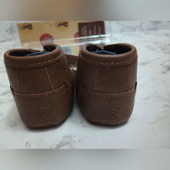 Ariat Lil Stompers with American Flag Design Size 1 ( 6 weeks to 3 Months) - Picture 7 of 11